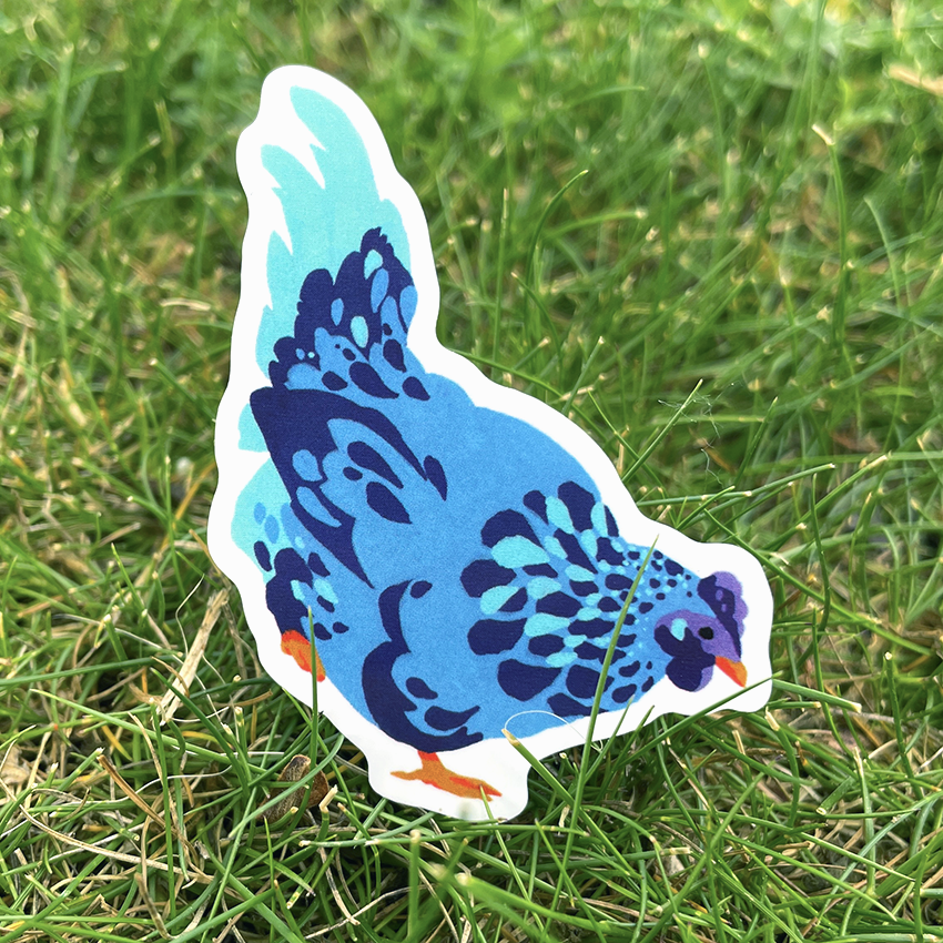 Stardew Valley Chickens - Vynil Stickers