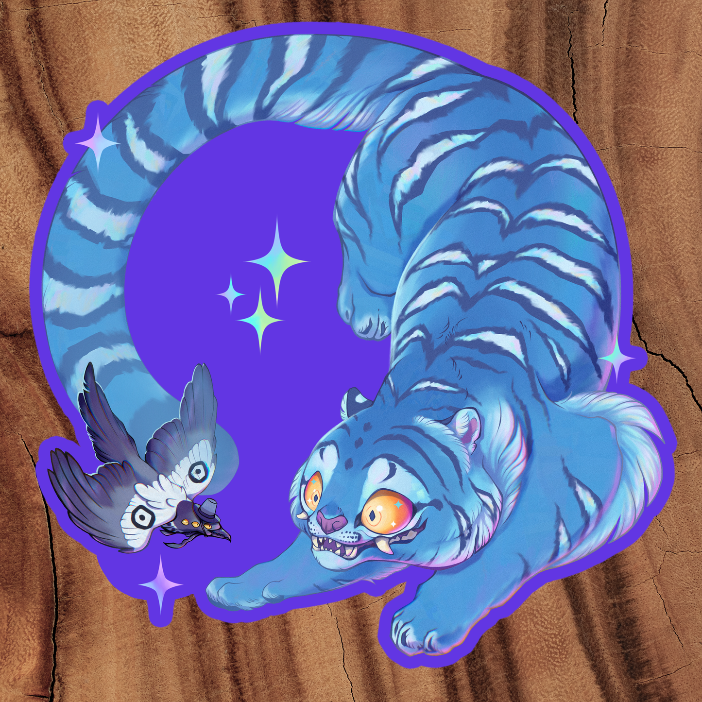 Derpy & Sussie - Holographic Premium XL Stickers