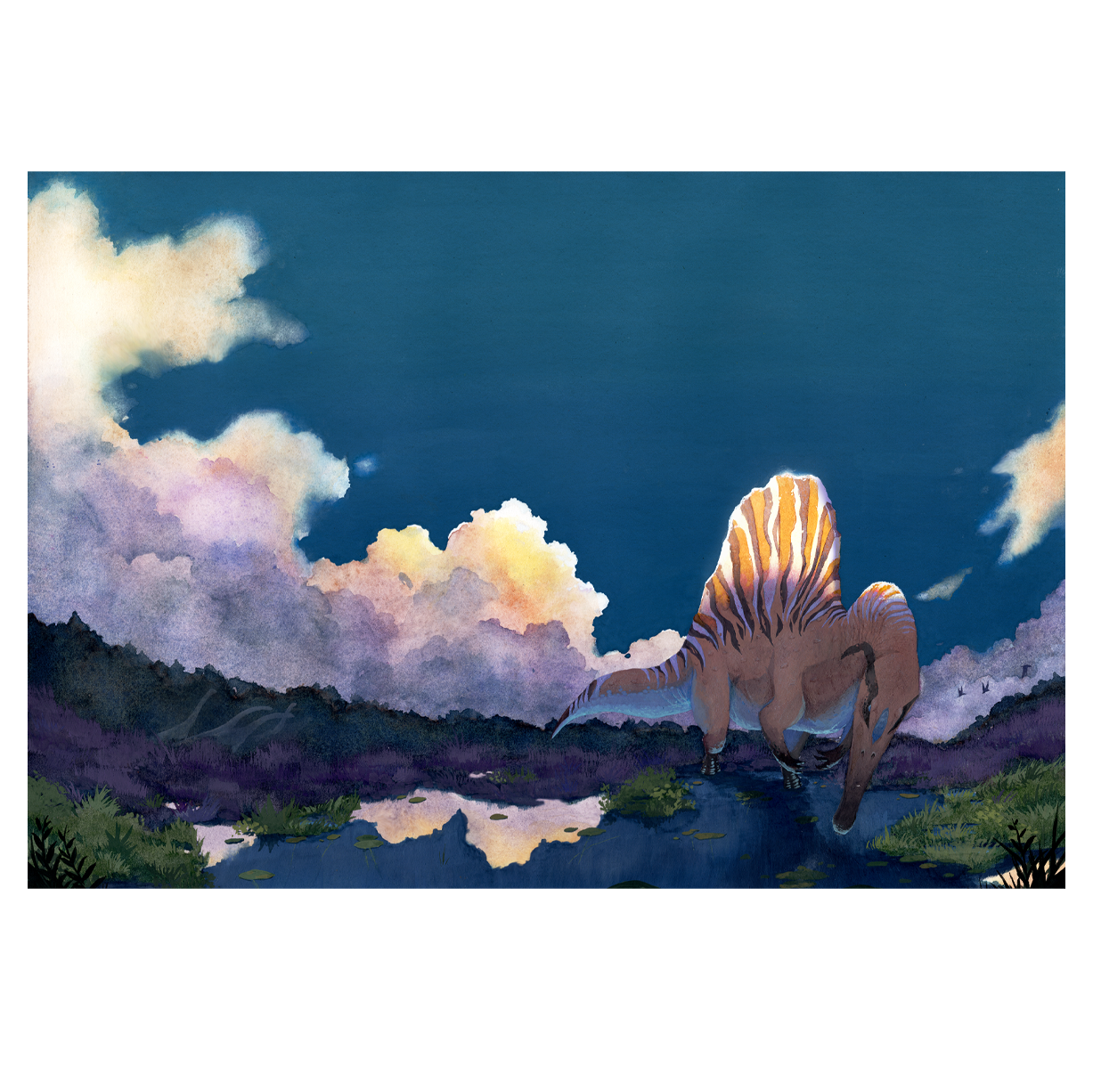 Spinosaurus - Original Painting