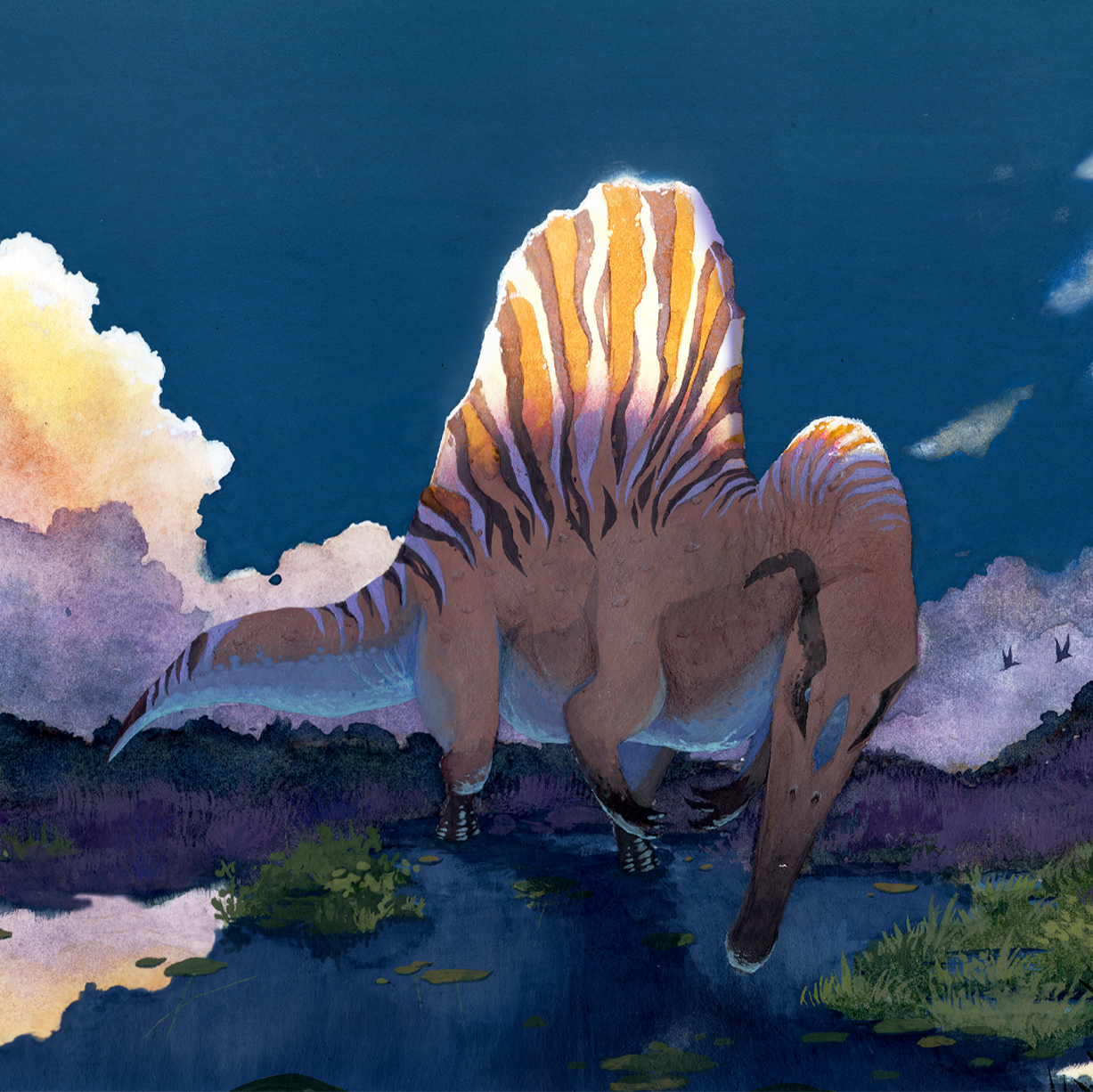 Spinosaurus - Original Painting