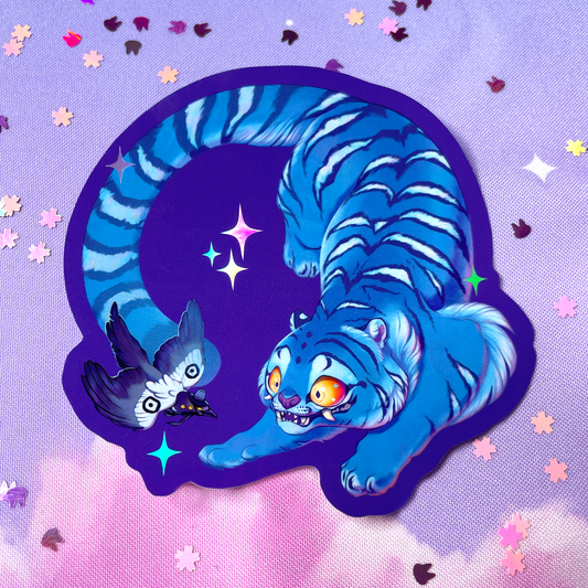 Derpy & Sussie - Holographic XL Stickers