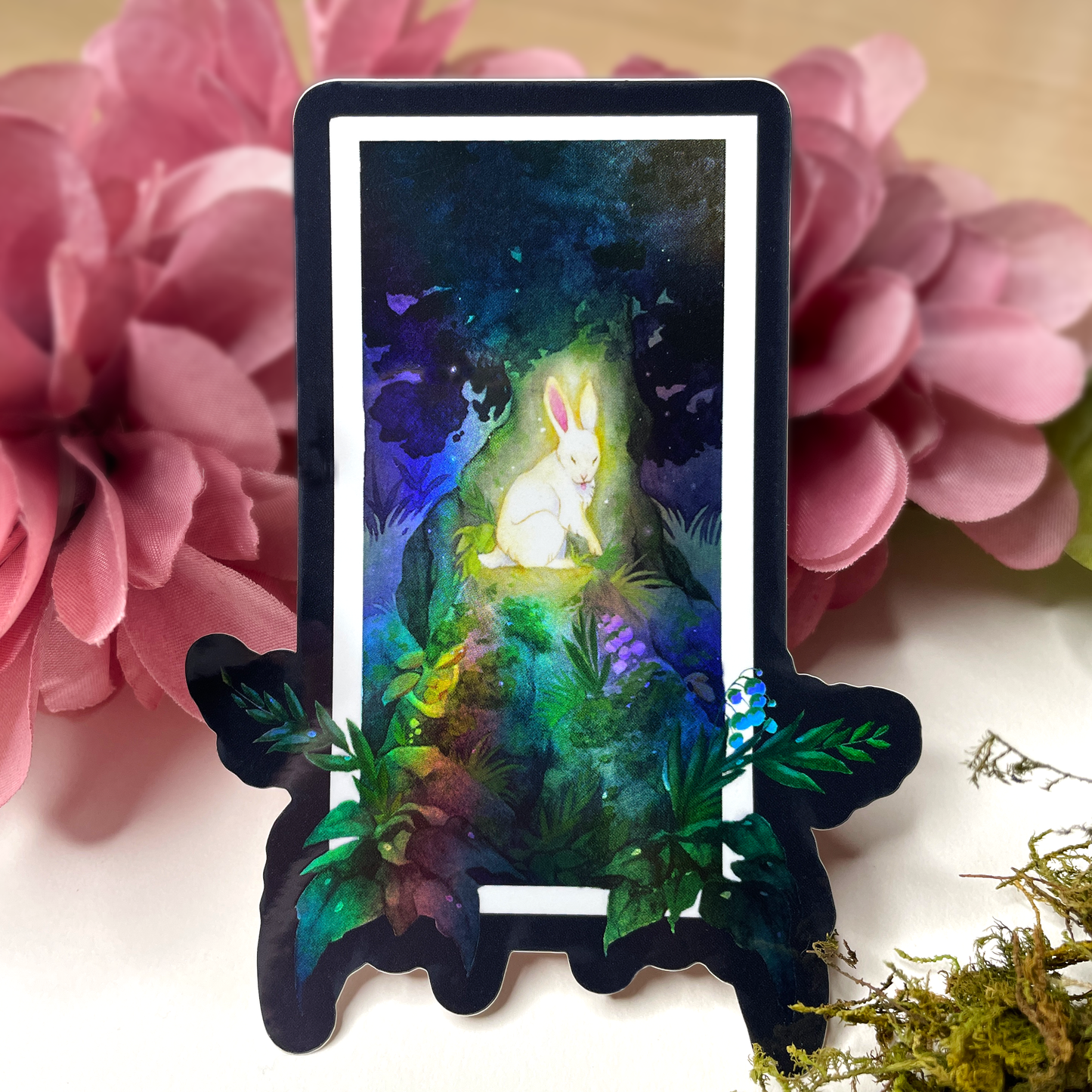 Hidden - Holographic XL Stickers