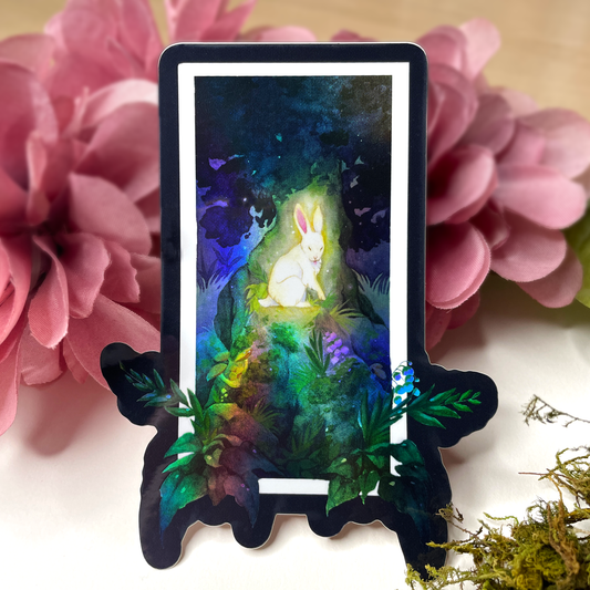 Hidden - Holographic XL Stickers