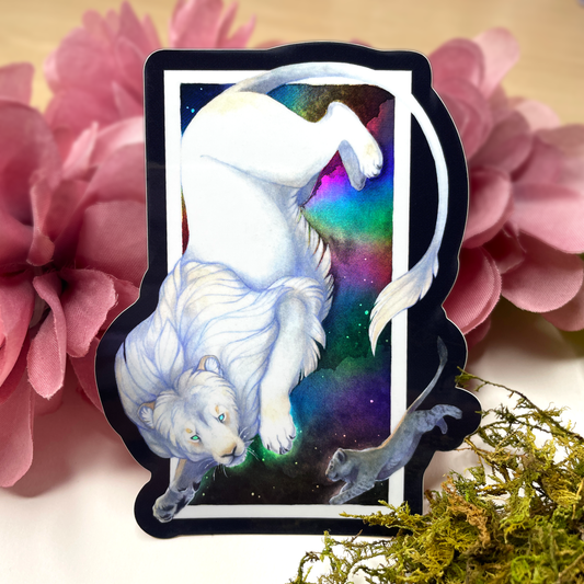 Wisdom - Holographic XL Stickers