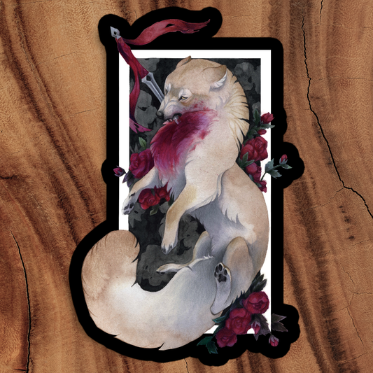 Blood - Holographic XL Stickers