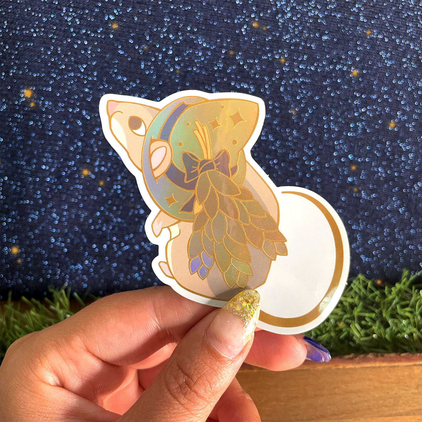 Ceres - Holographic Sticker