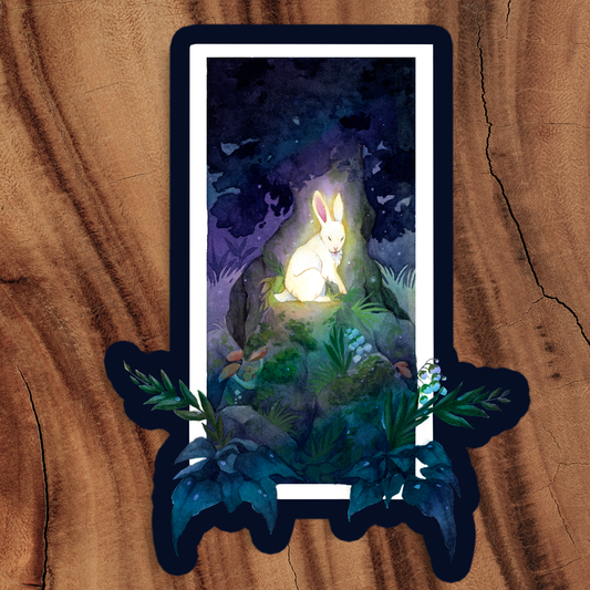 Hidden - Holographic XL Stickers