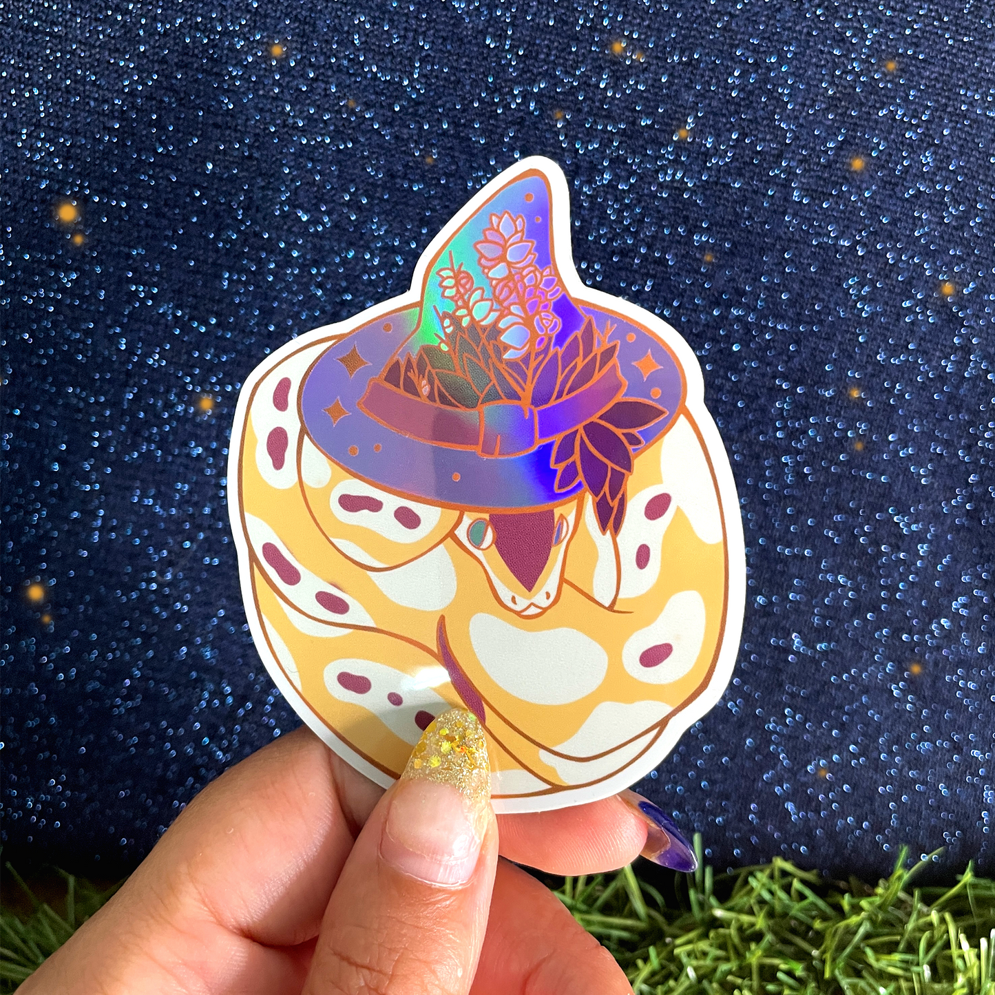 Kuma - Holographic Sticker