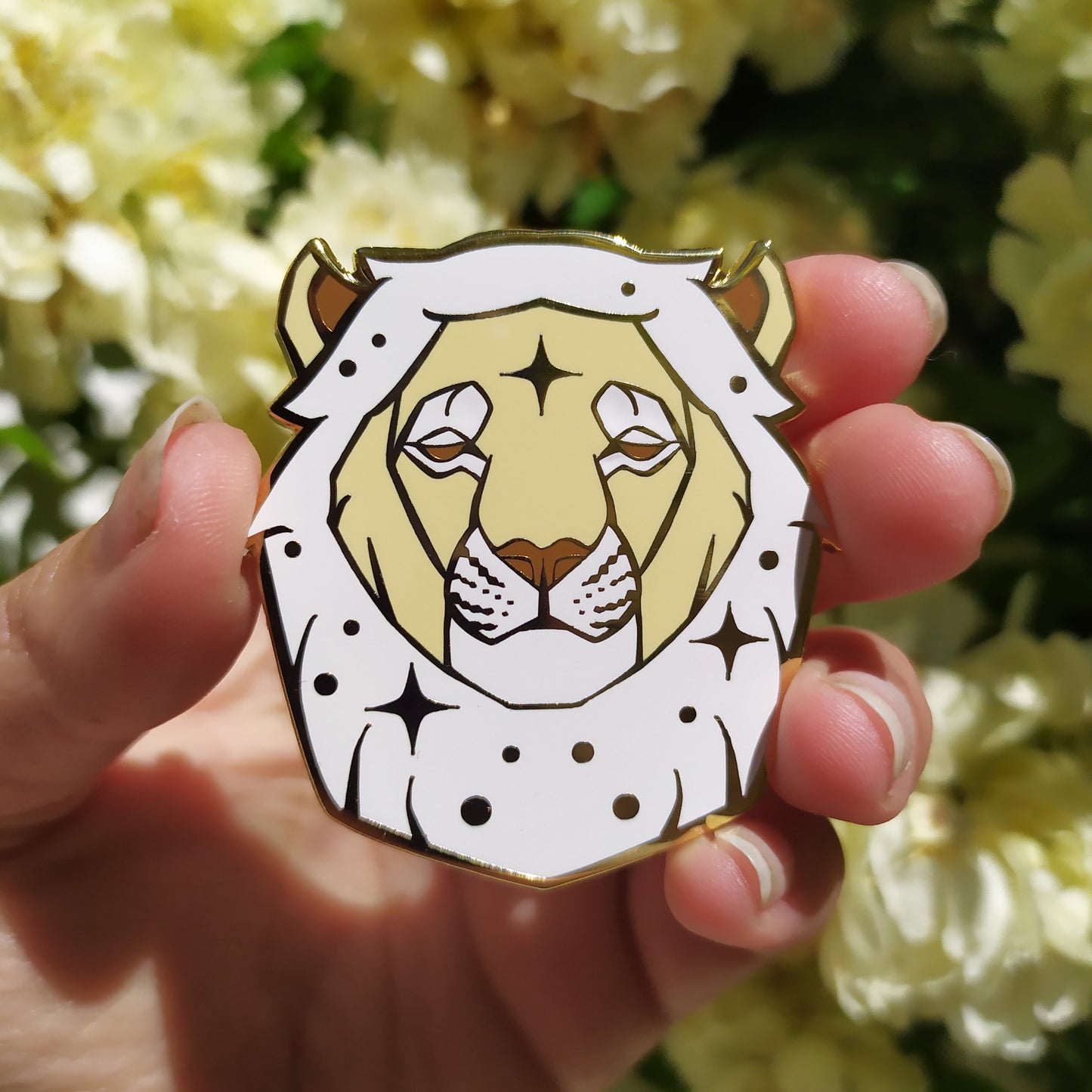 Starry Lion - Enamel Pin