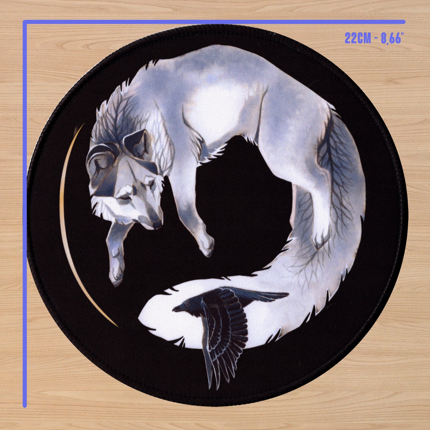 Wolf & Raven - Mouse Pad