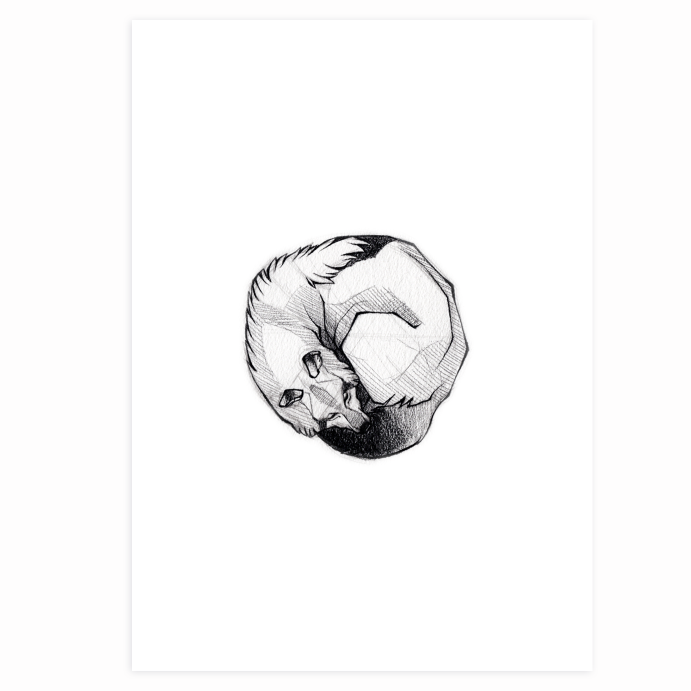 Sleeping - Original Drawing