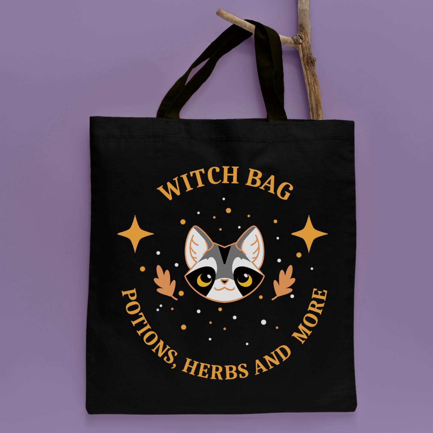 Grey Raccoon - Tote Bag