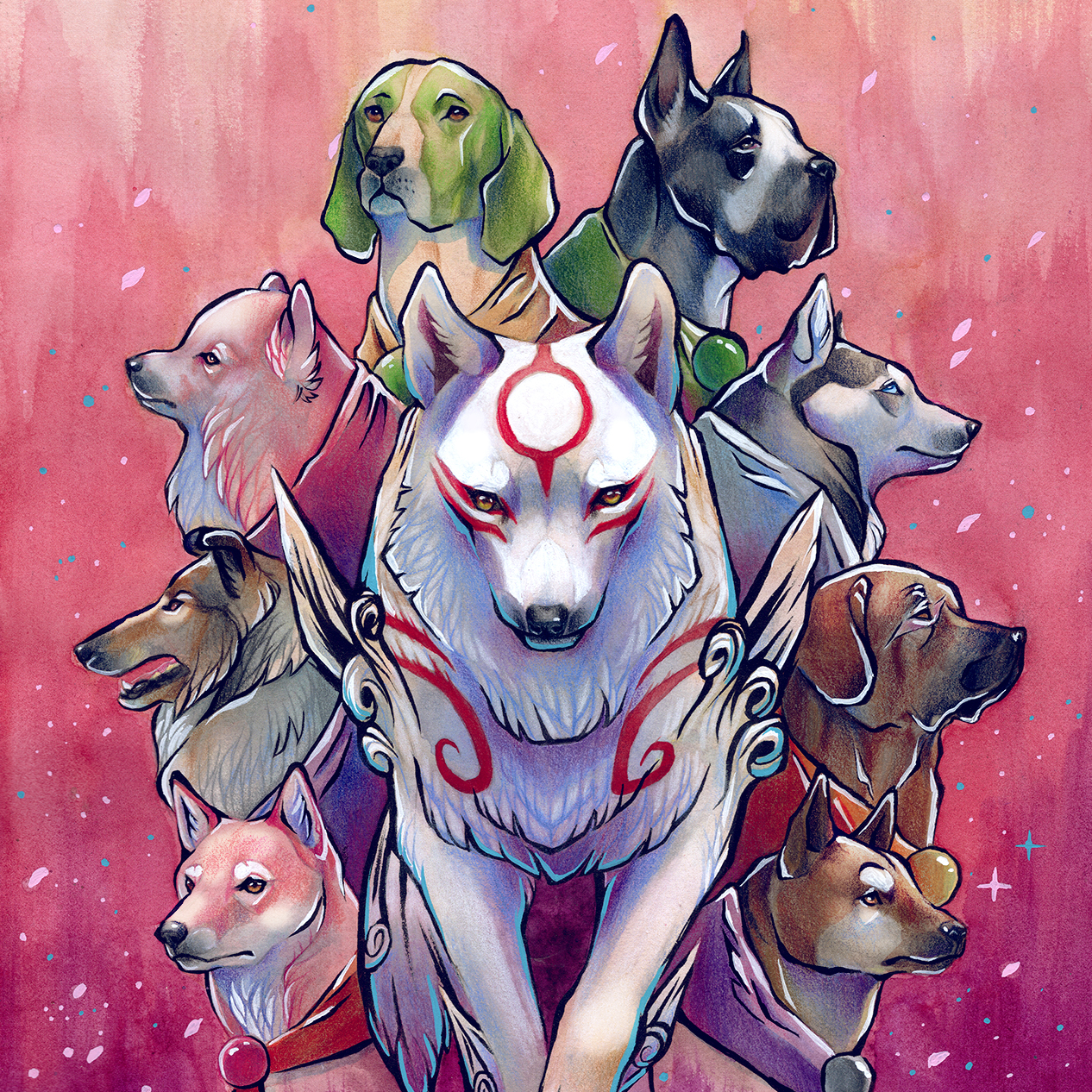 Okami - Original Painting