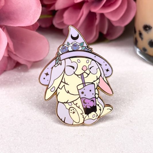 Galaxy Bubble Tea  - Enamel Pin