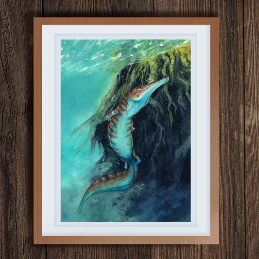 Prionosuchus - Original Painting