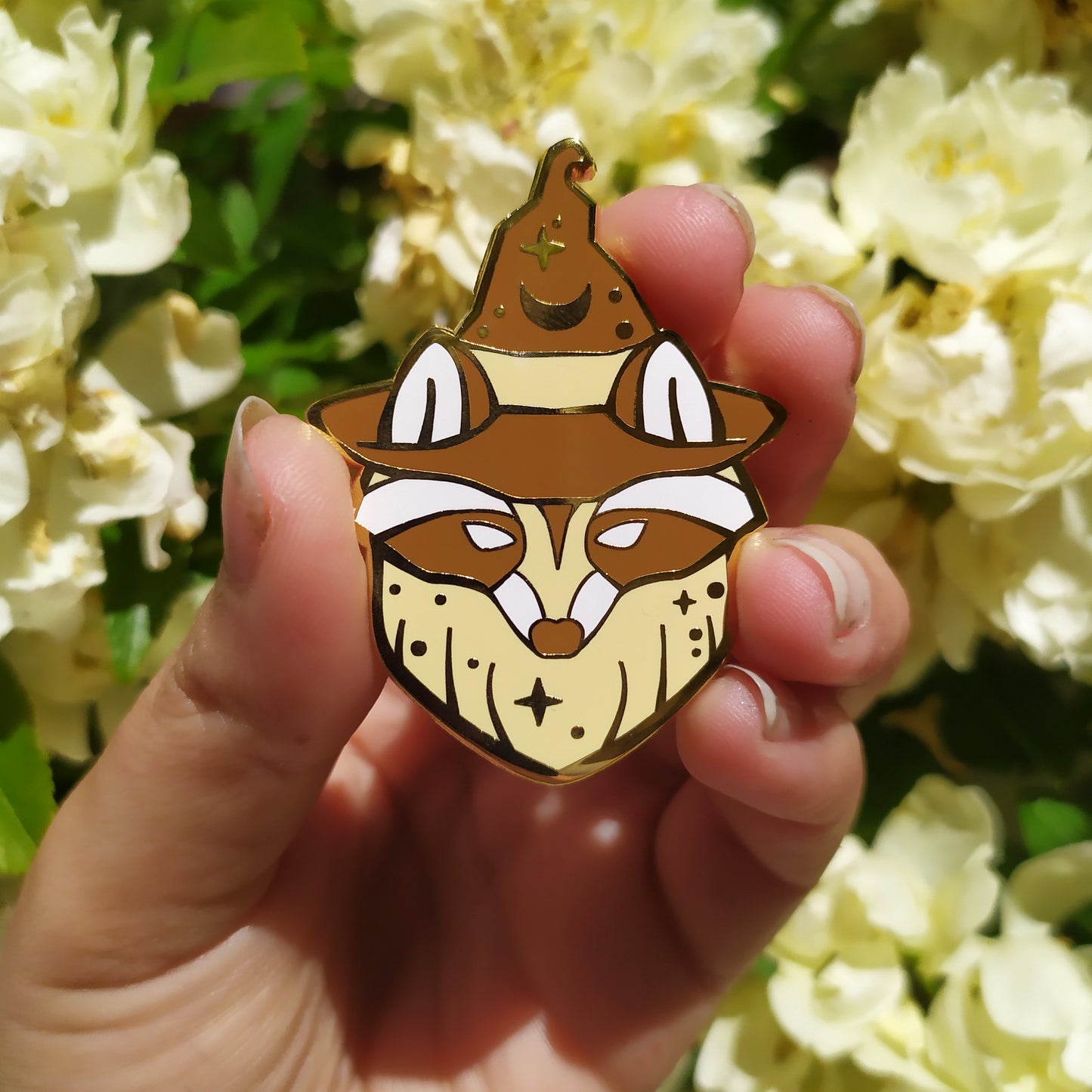 Witch Raccoon - Enamel Pin