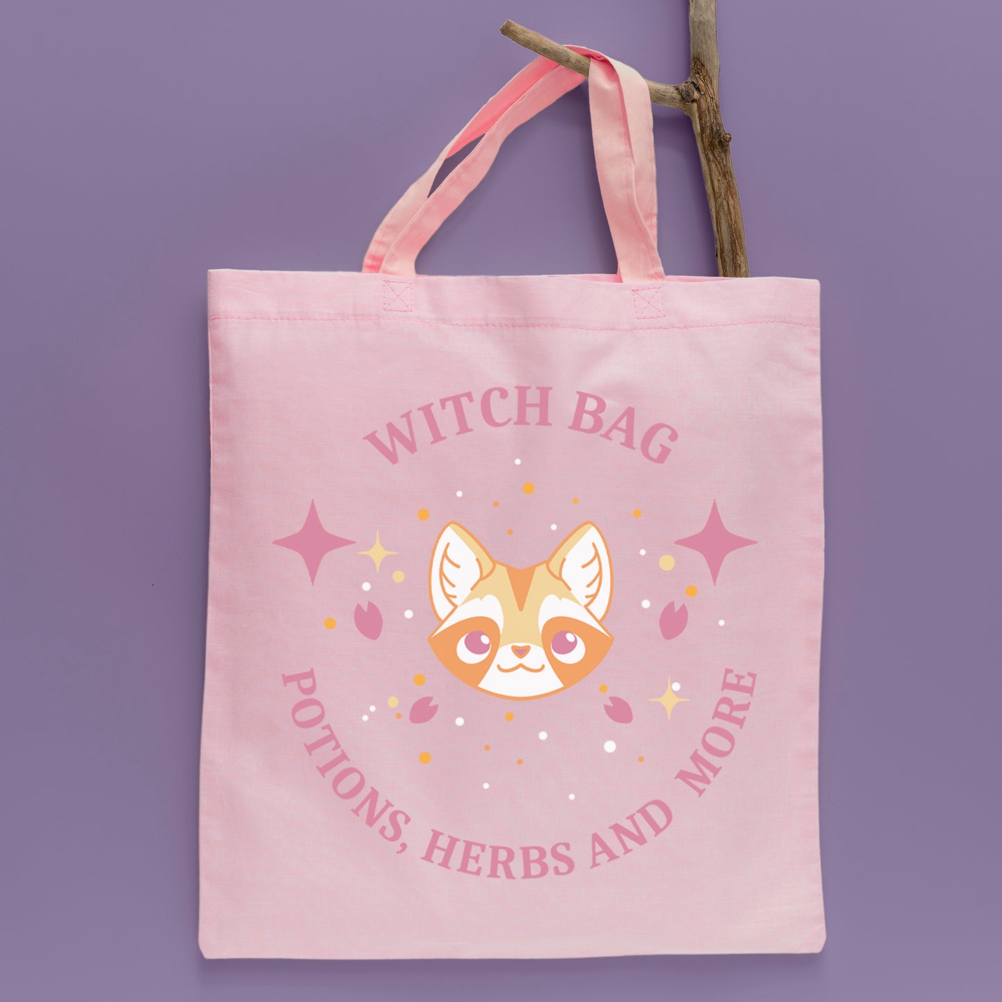 Albino Raccoon - Tote Bag