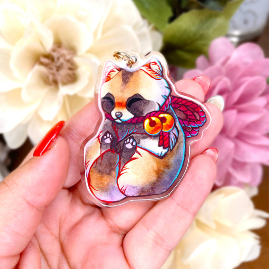 Guardian Tanuki - Keychain