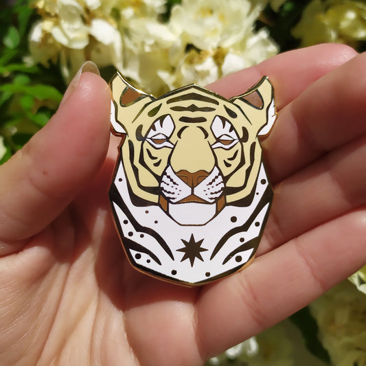 Sun Tiger - Enamel Pin